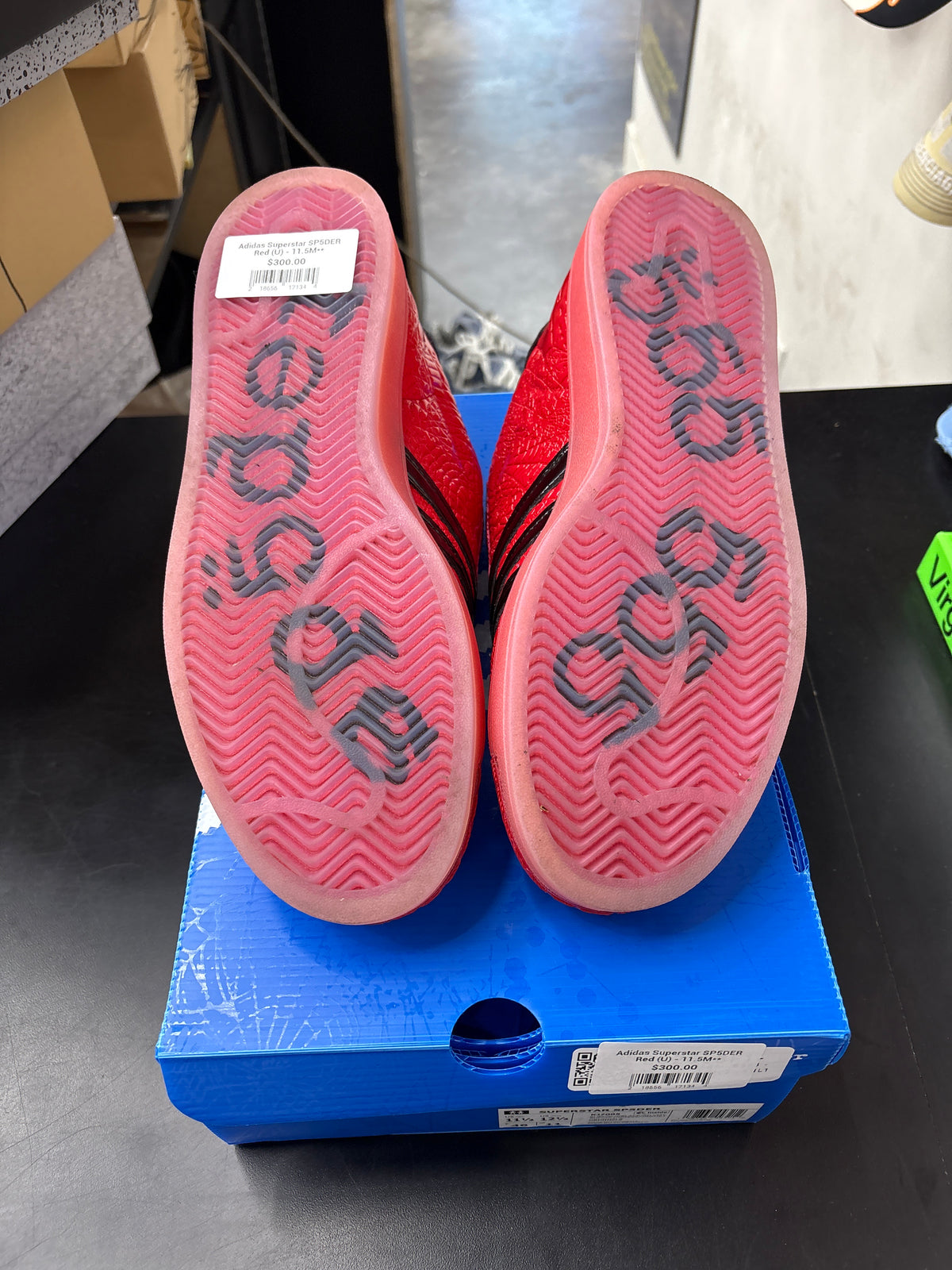 Adidas Superstar SP5DER Red (U) - 11.5M**