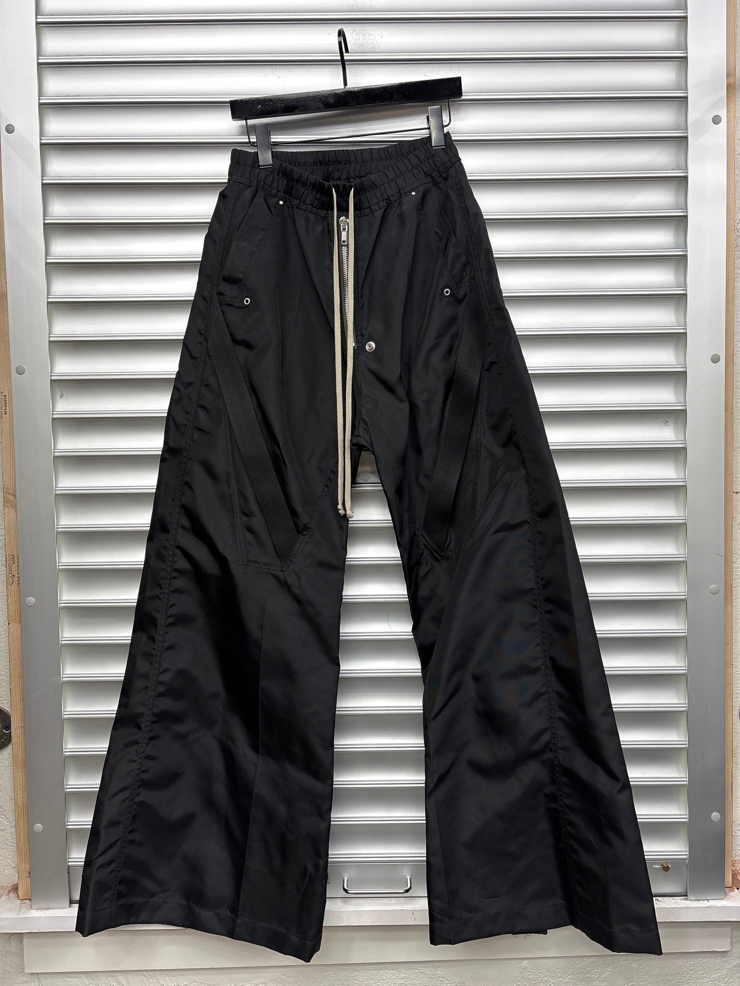 Rick Owens Strap Nylon Flare Pants - 48