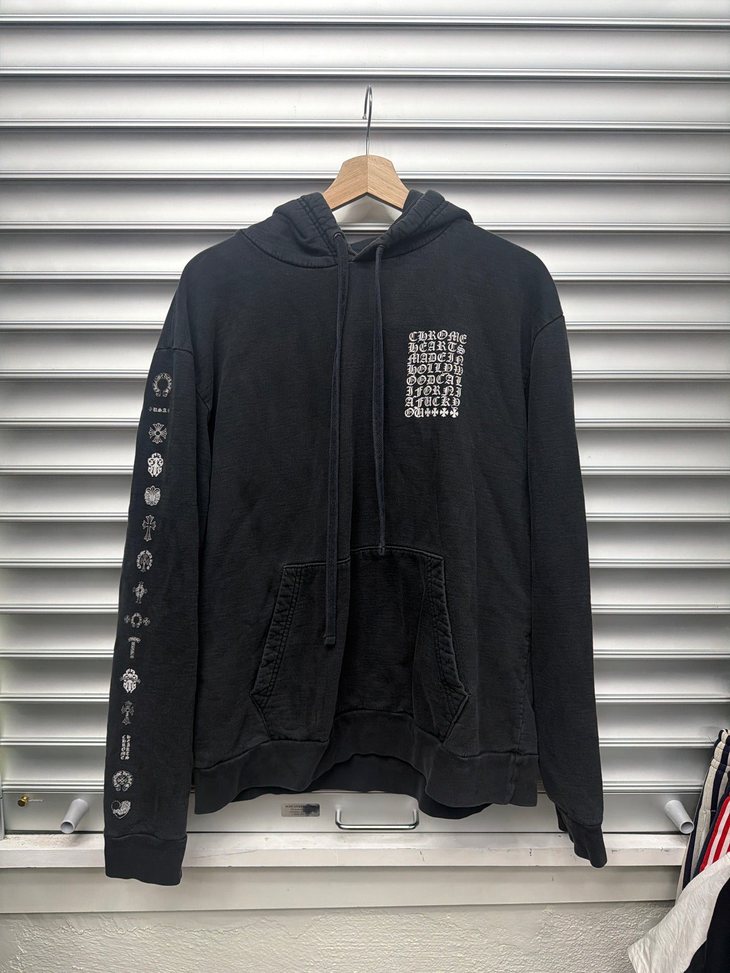 Chrome Hearts Faded Hoodie - M