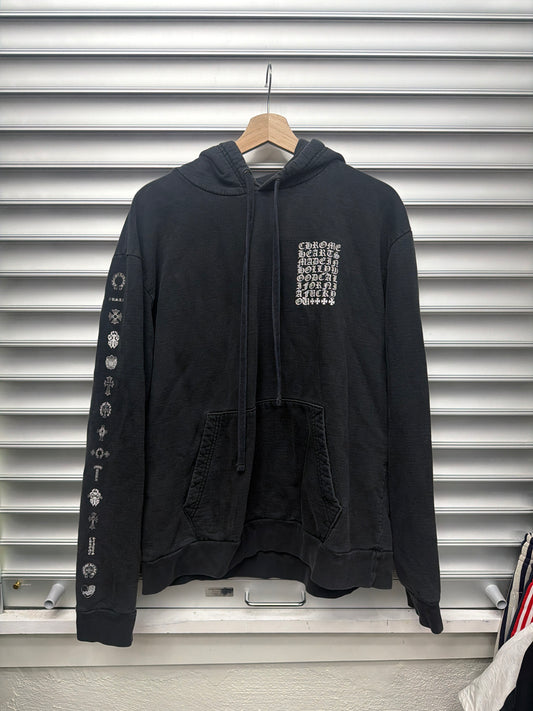 Chrome Hearts Faded Hoodie - M