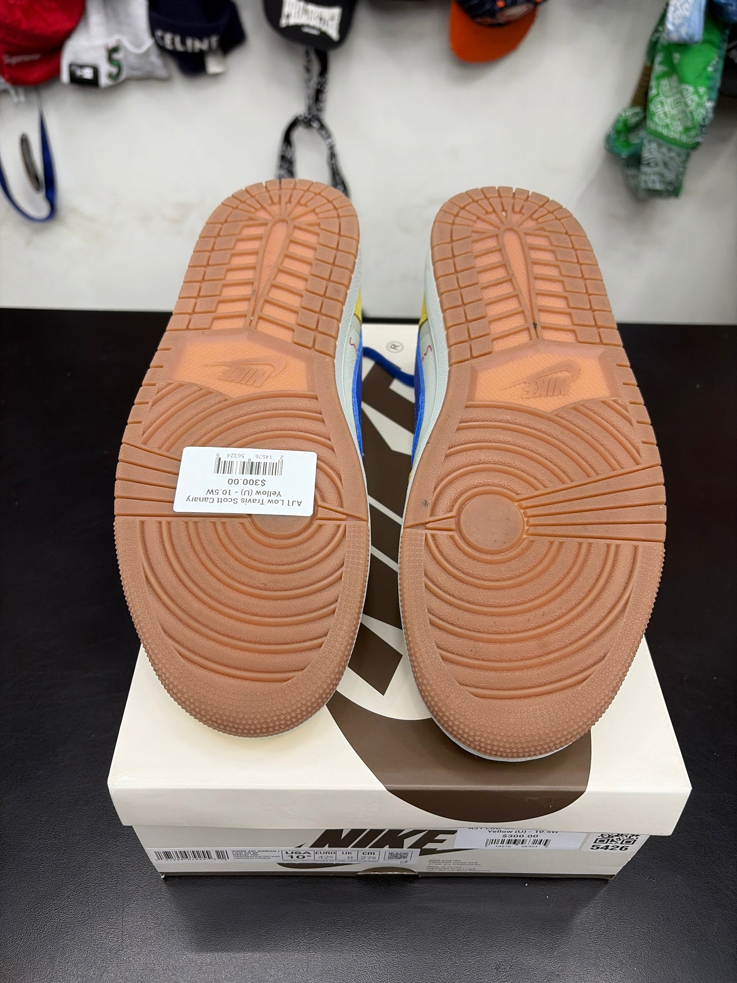 AJ1 Low Travis Scott Canary Yellow (U) - 10.5W
