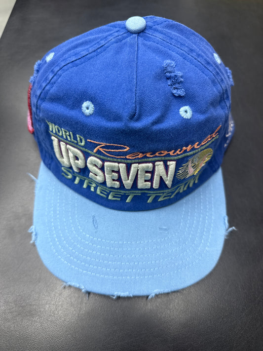 Up Seven Blue Hat