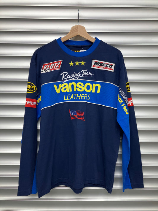 Supreme Vanson Blue L/S - S