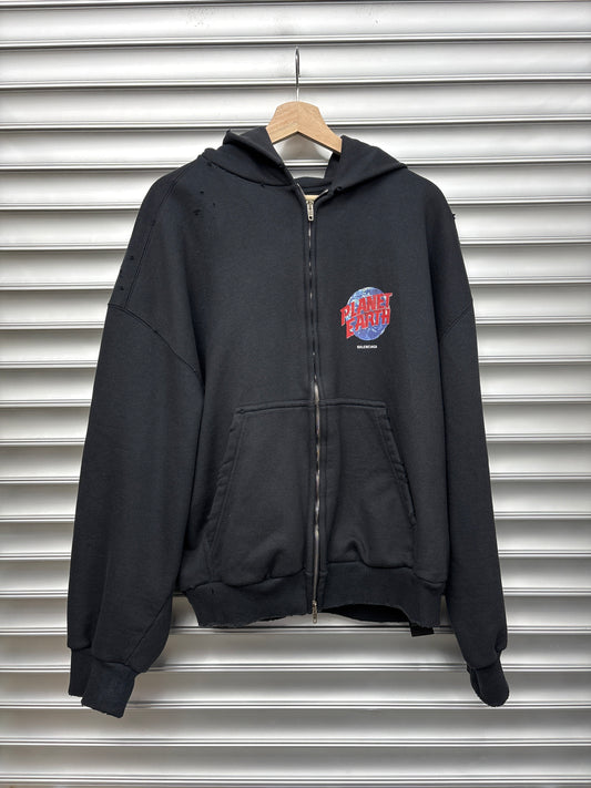 Balenciaga Planet Earth Hoodie - XL**
