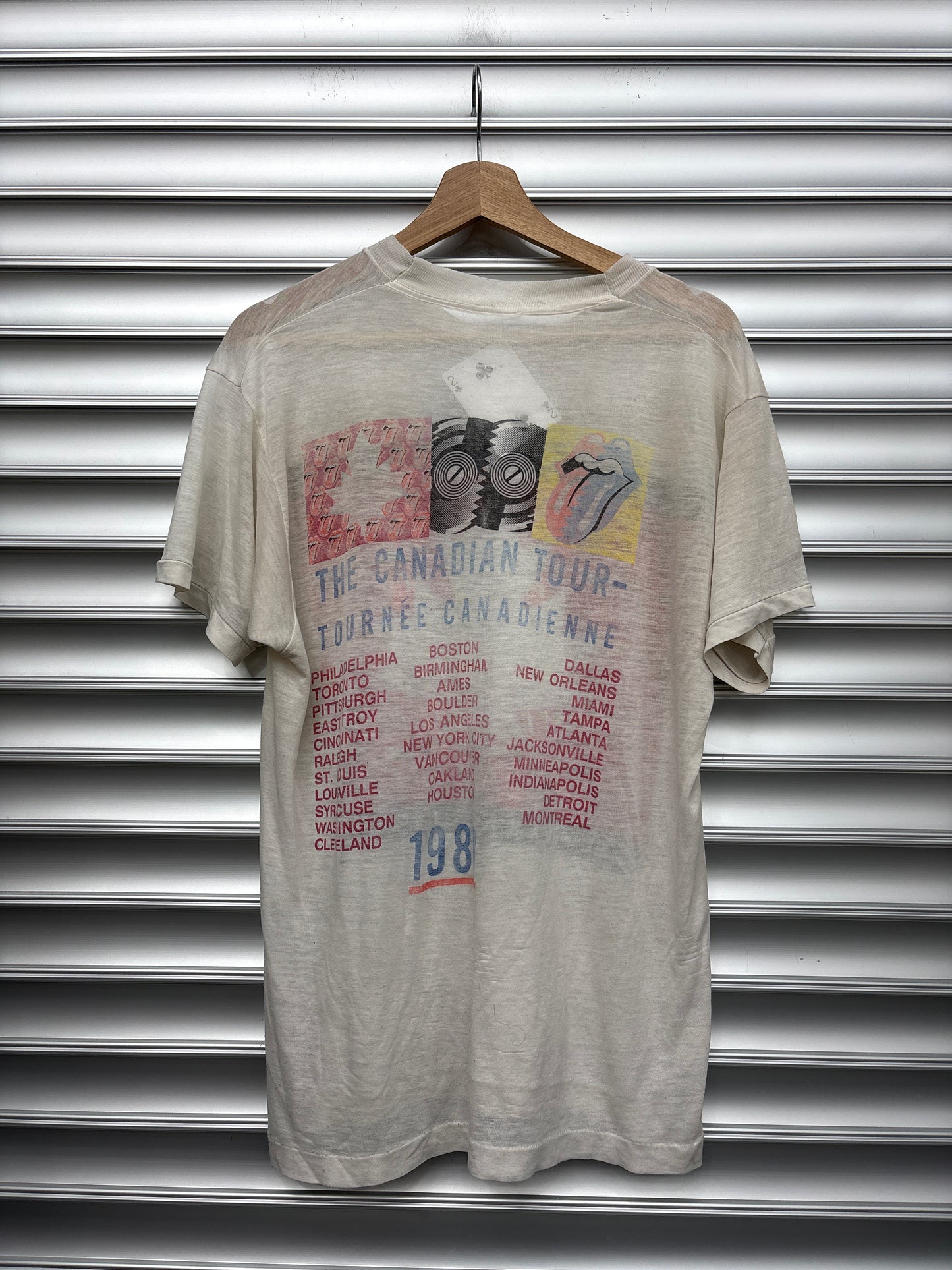 Vintage Rolling Stones Canada Tee - L**