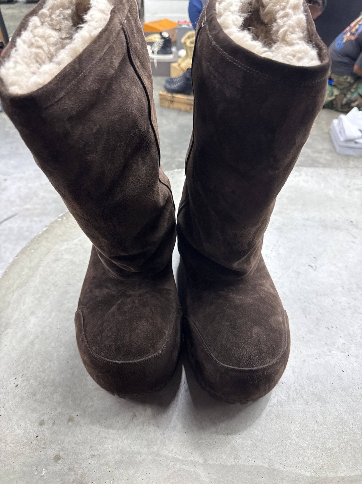 Balenciaga Alaska Boot High Dark Brown (U) - 41(8) (NB)**