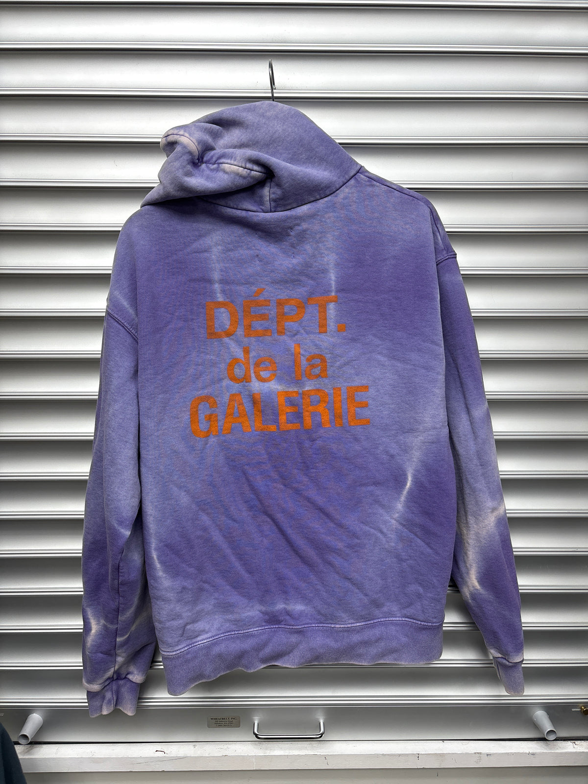 Gallery Dept Purple Sun Faded Hoodie - S**