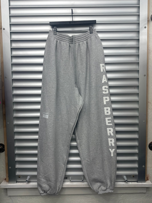 Raspberry Grey Sweats - M**