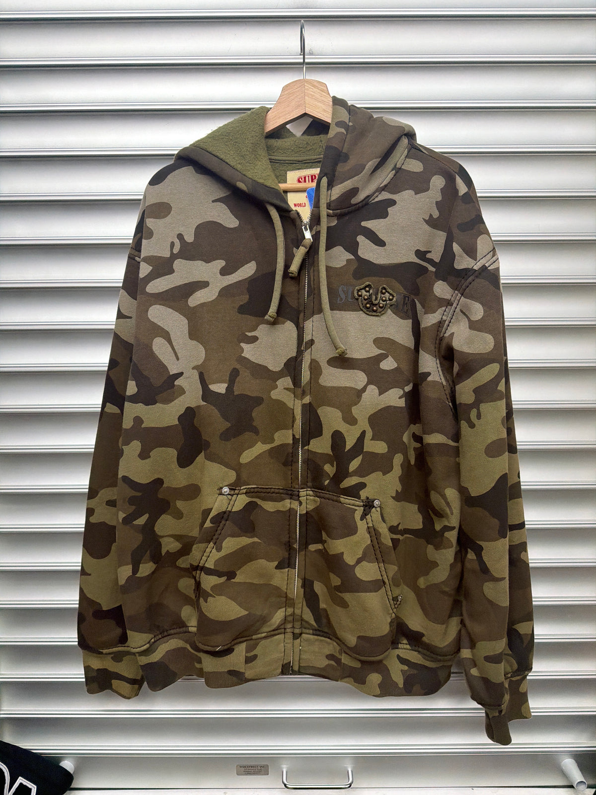 Supreme True Religion Camo Zip Up - XL**