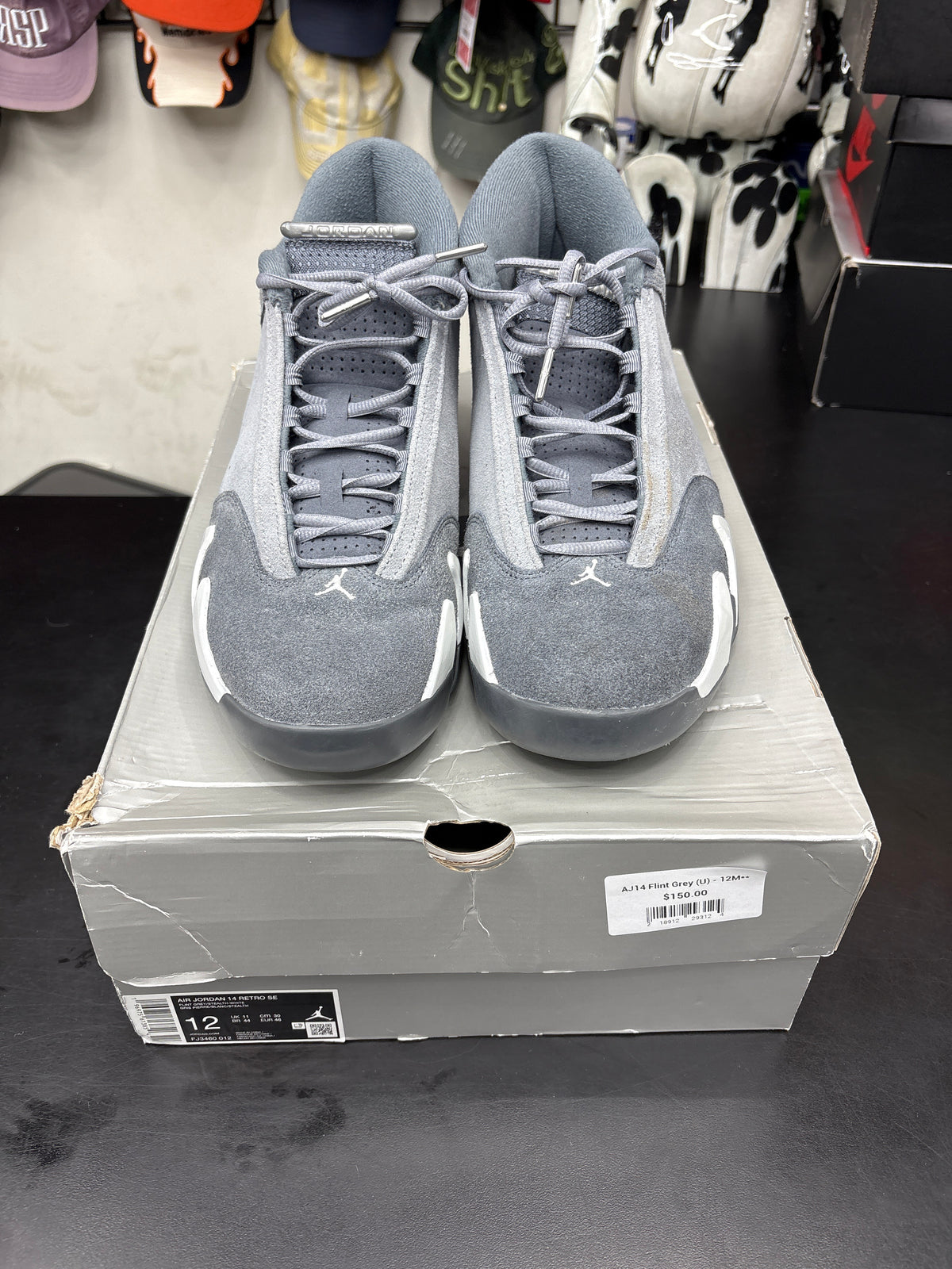 AJ14 Flint Grey (U) - 12M**