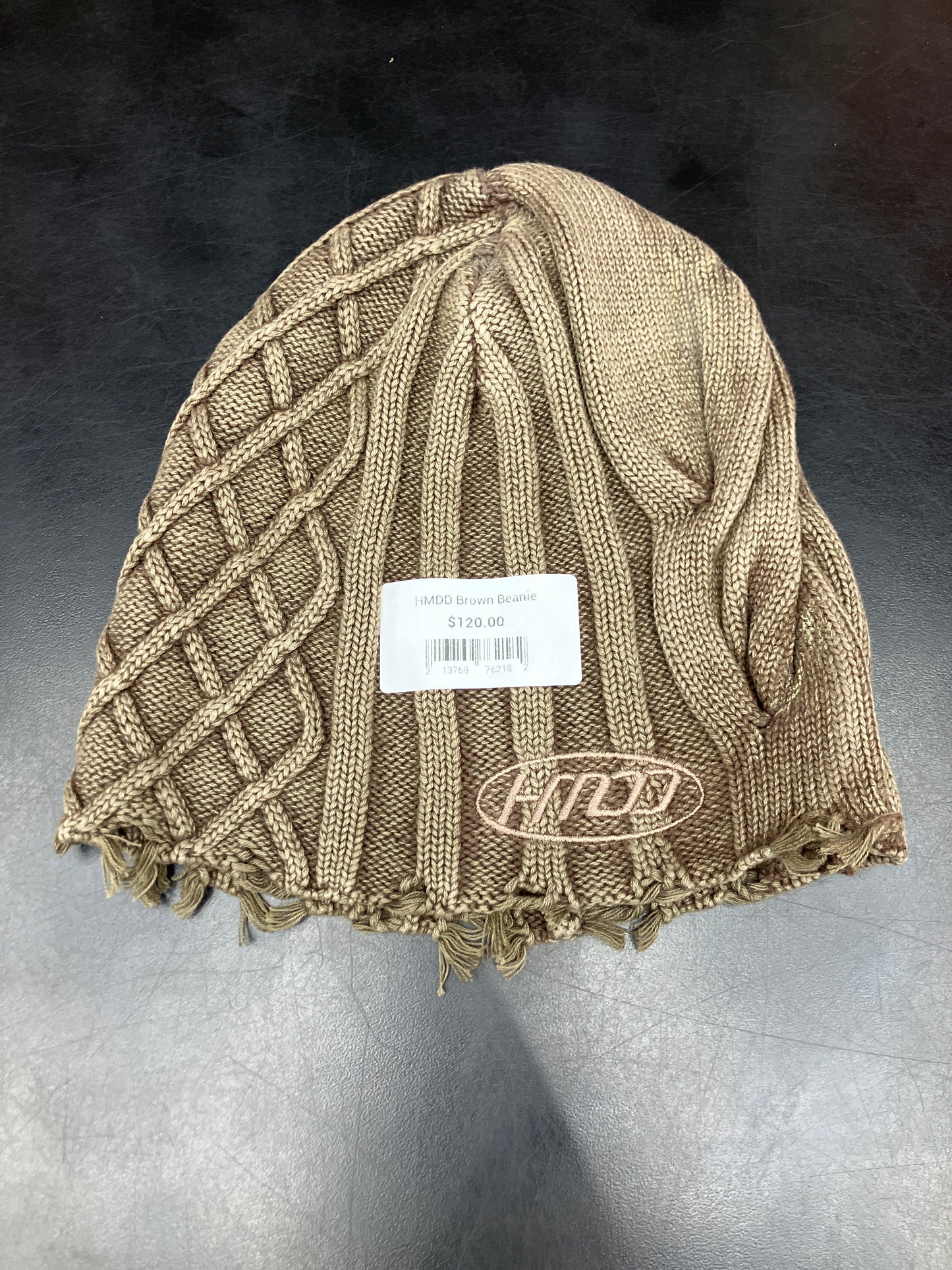 HMDD Brown Beanie