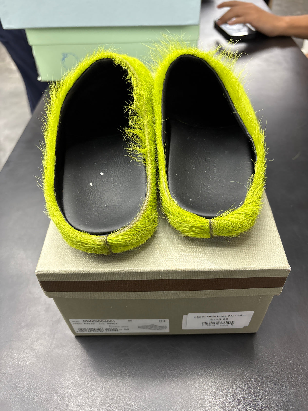 Marni Mule Lime (U) - 38**