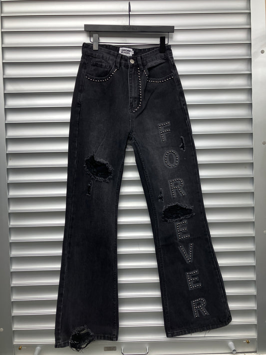 Forever Hungry Black Denim - 28*