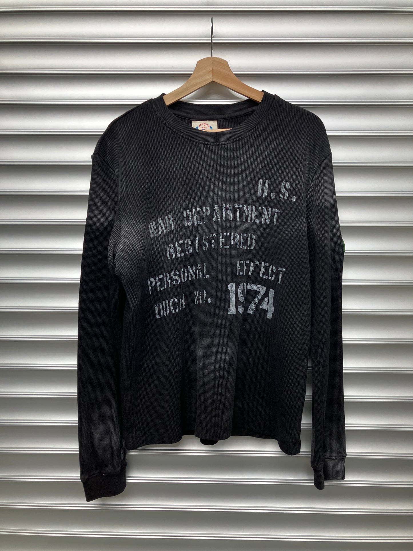 74 Black Thermal Shirt - M*
