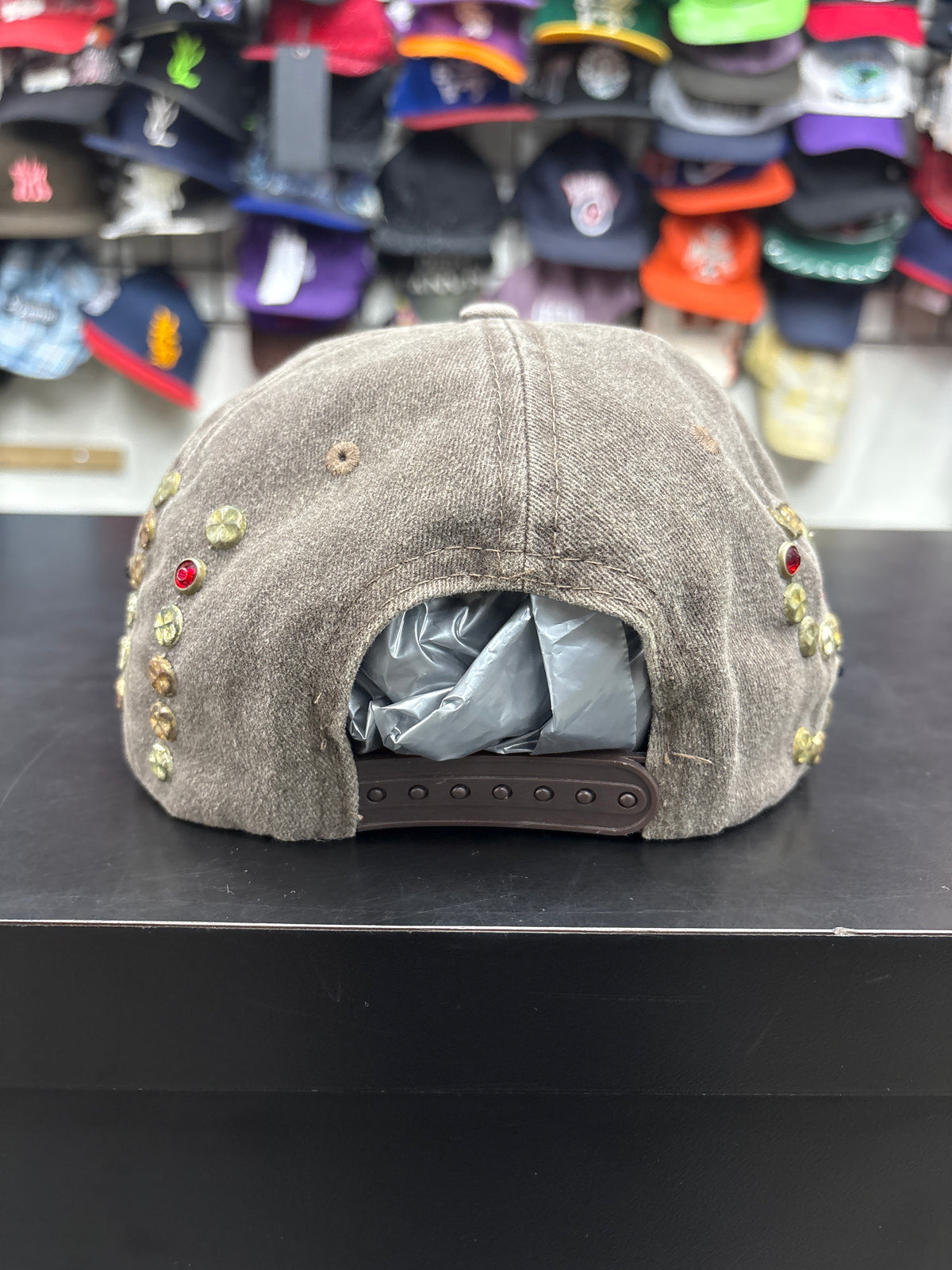 Satoshi Nakamoto Studded Hat**