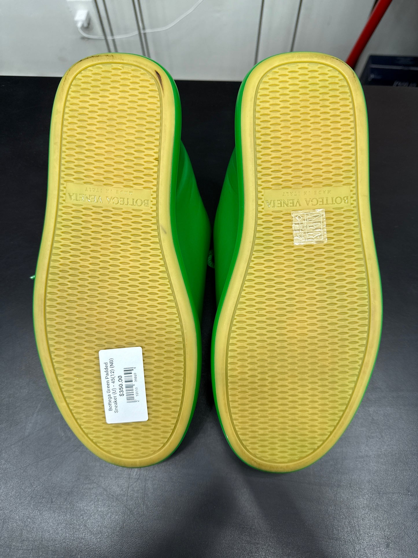 Bottega Green Padded Sneaker (U) - 45(12) (NB)