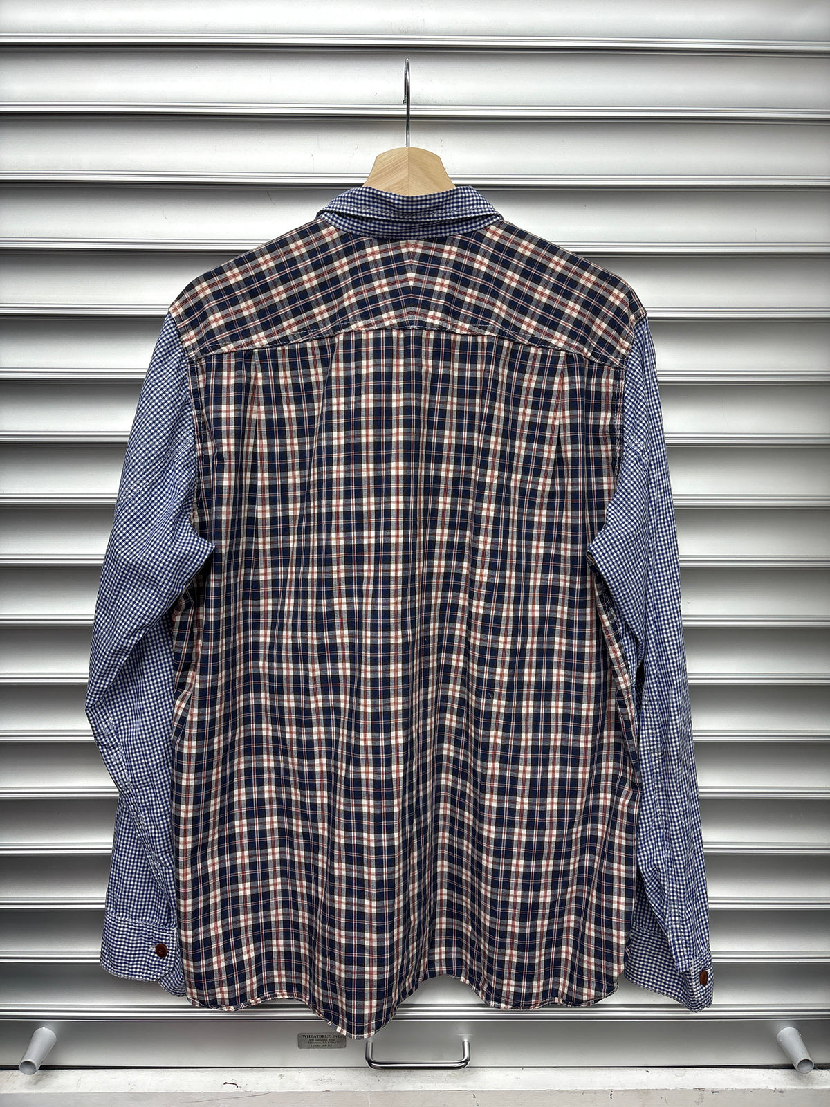 Junya Watanabe Plaid Button Up - XL**
