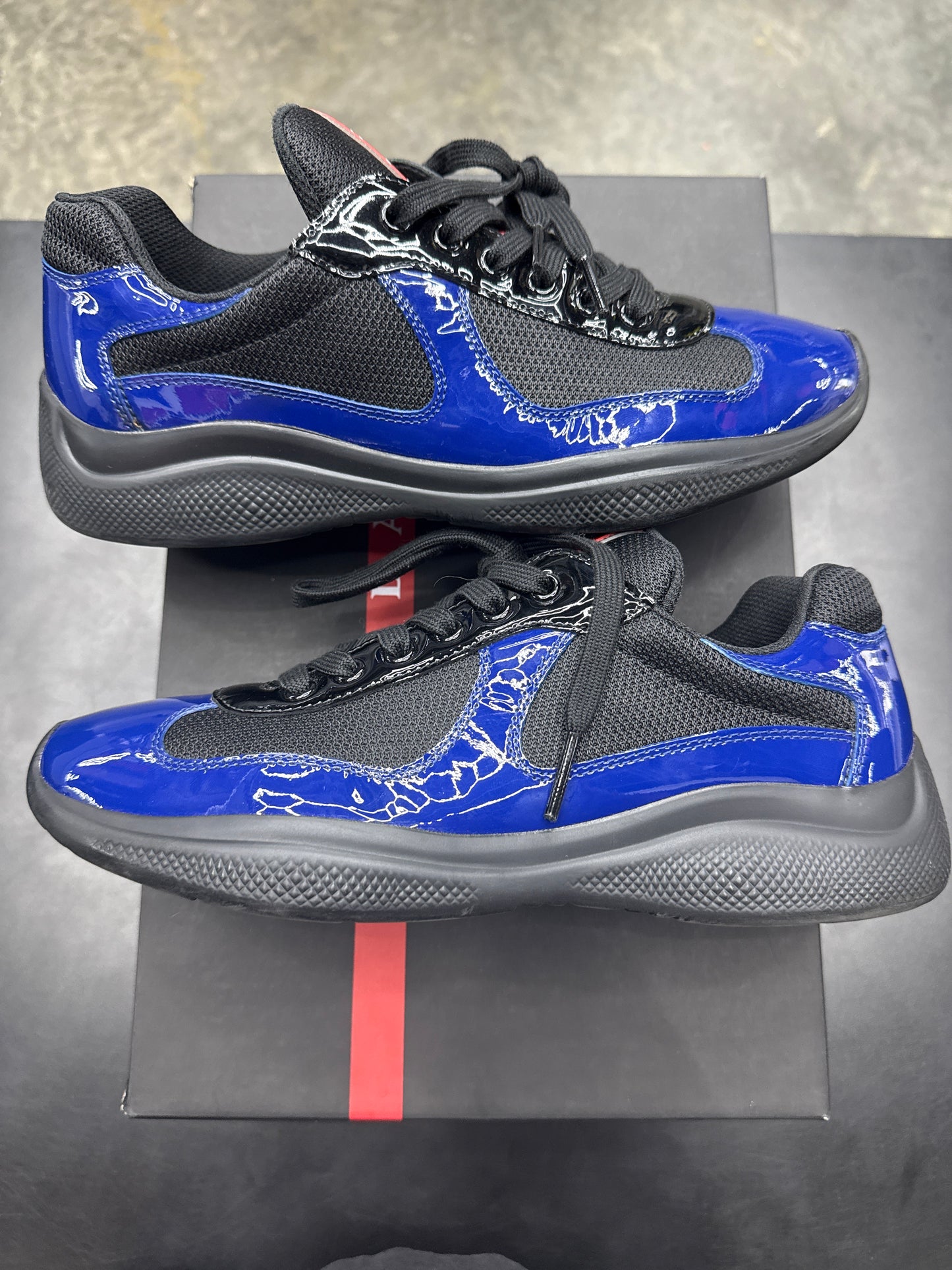 Prada American Cup Blue/Black (U) - 7.5M