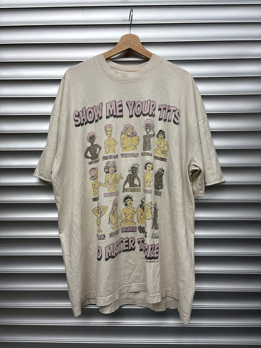 Vertabrae Tits Tee - XL