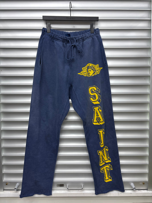 Saint Michael Blue Sweatpants - M