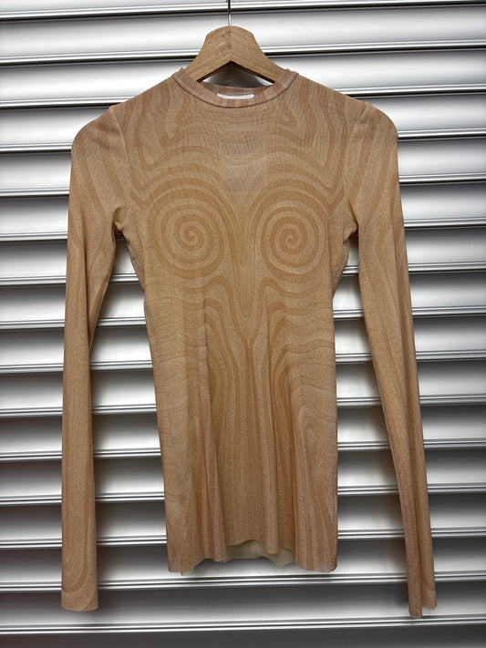 JPG Spiral Mesh Shirt - S