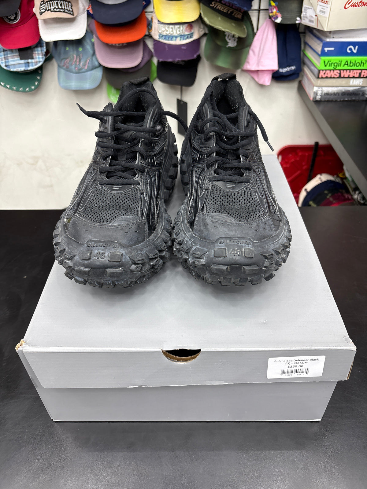 Balenciaga Defender Black (U) - 46(13)**