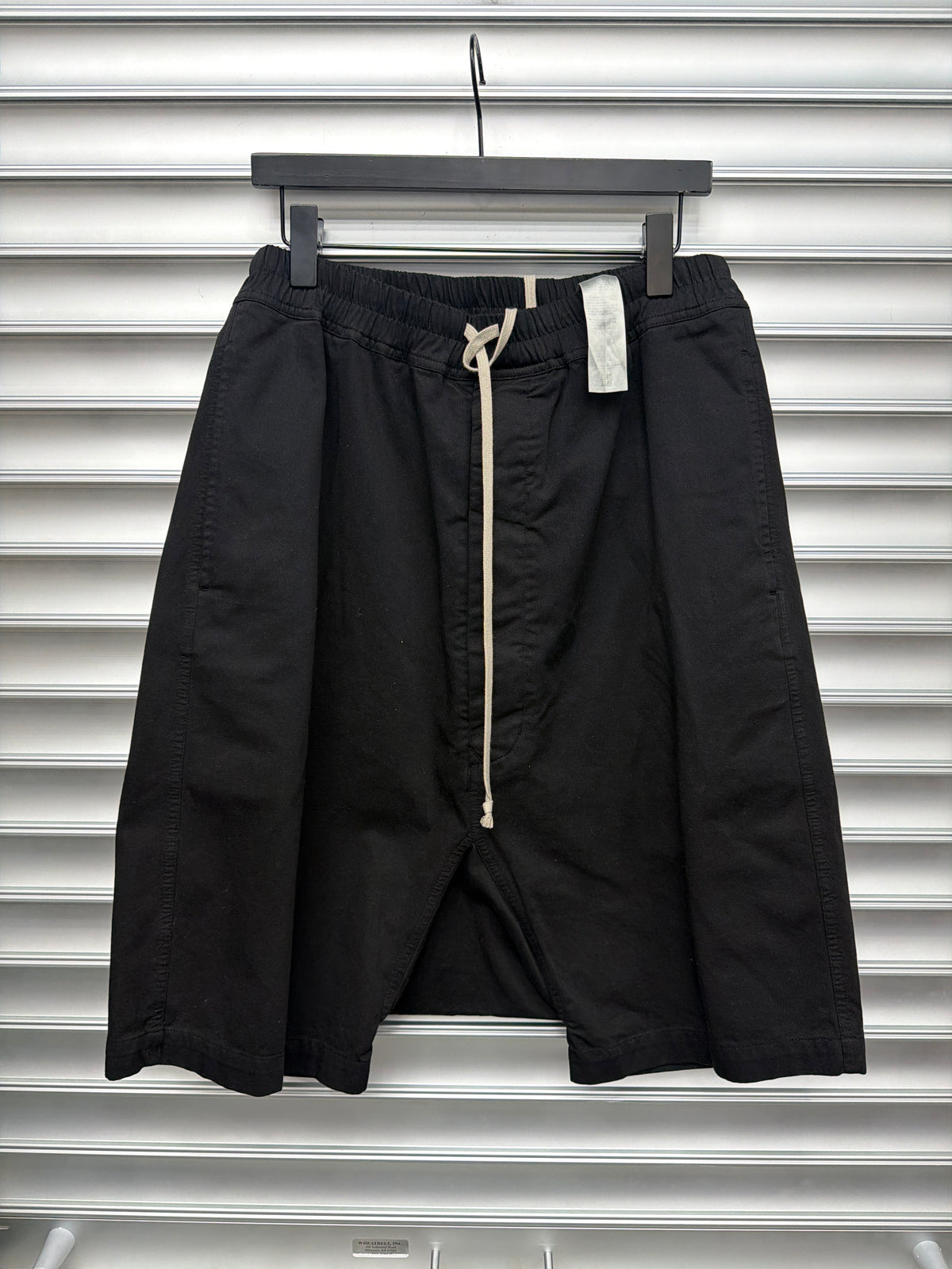 Rick Owens Drop Crotch Shorts - M**