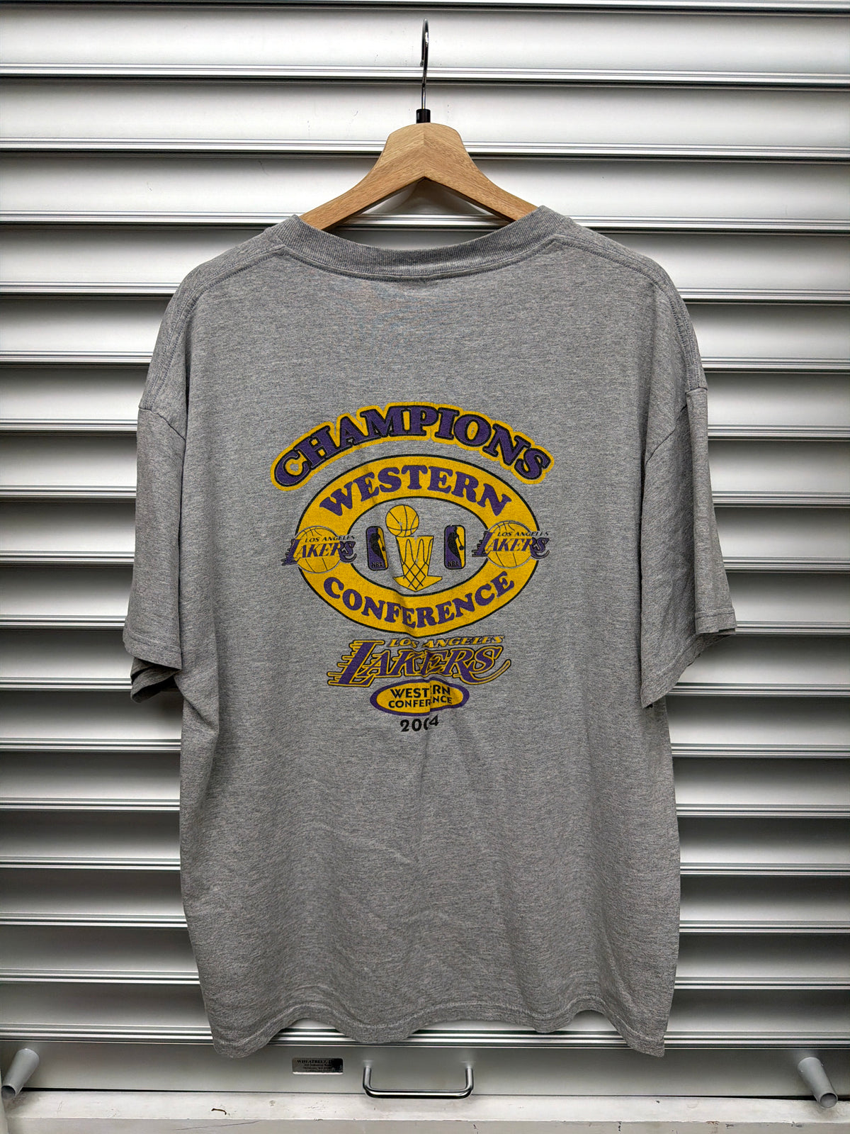 Vintage Lakers Championship Tee - XL**