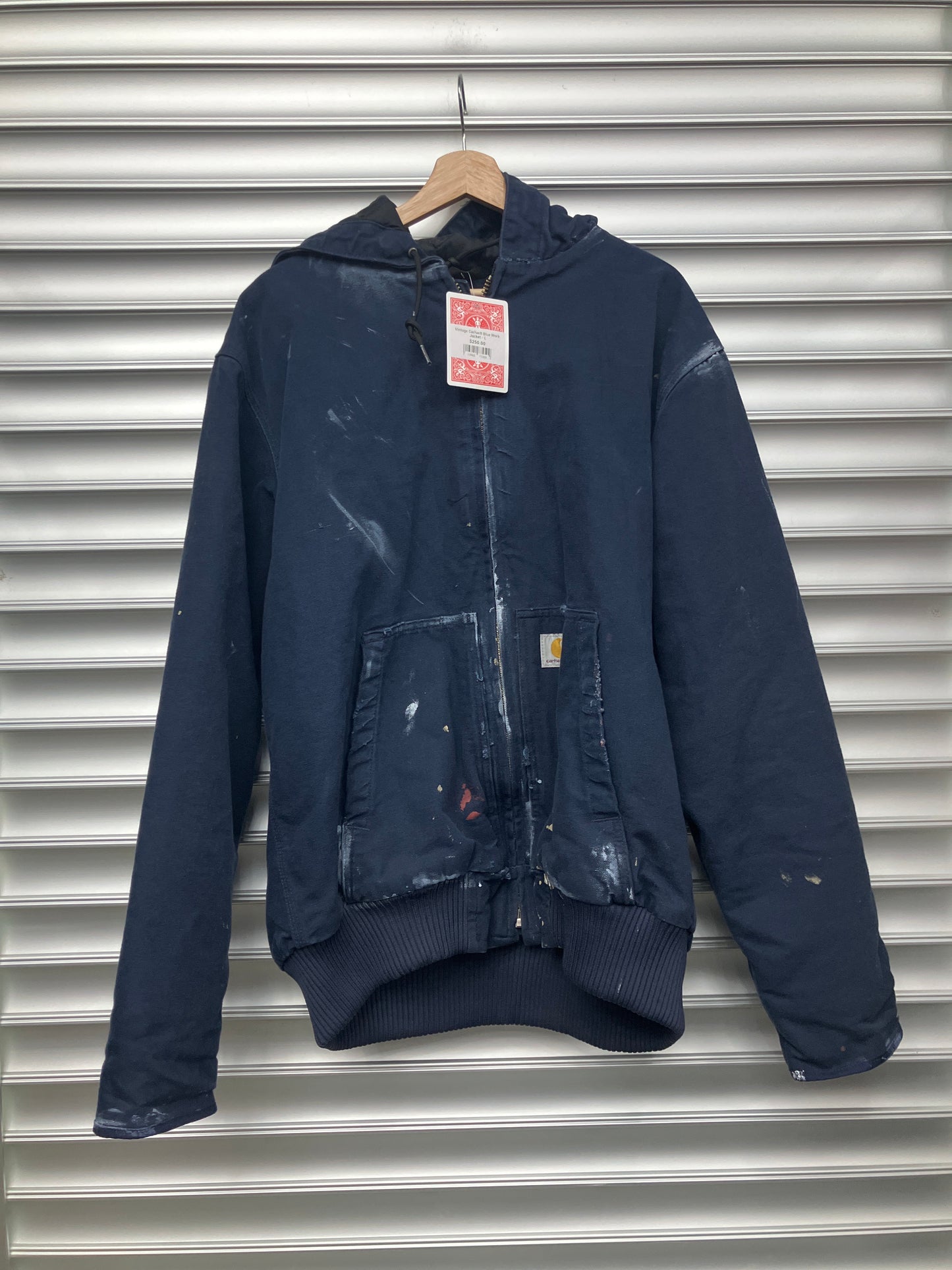 Vintage Carhartt Blue Work Jacket - L