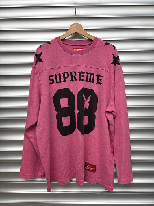 Supreme Playboy Pink Long Sleeve - XL