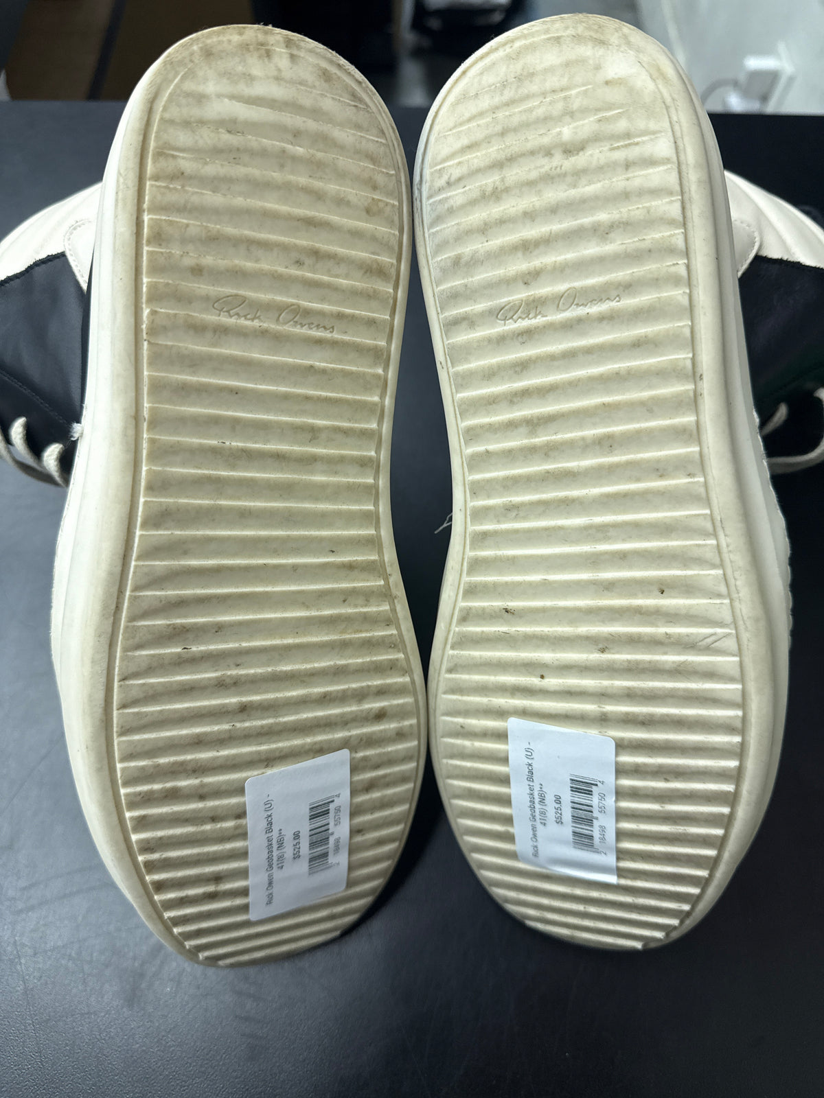 Rick Owen Geobasket Black (U) - 41(8) (NB)**