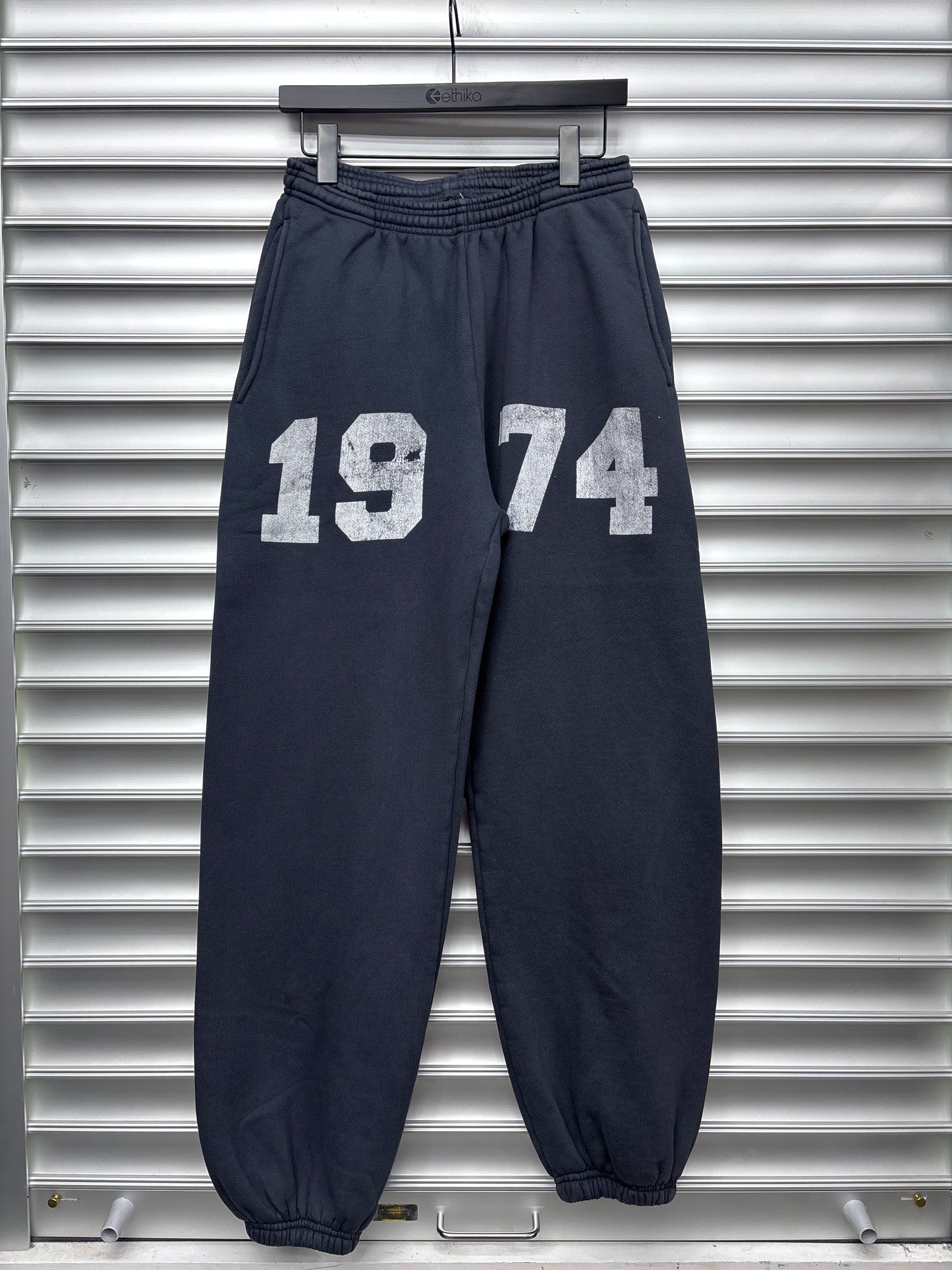 1974 Black Sweatpants - M