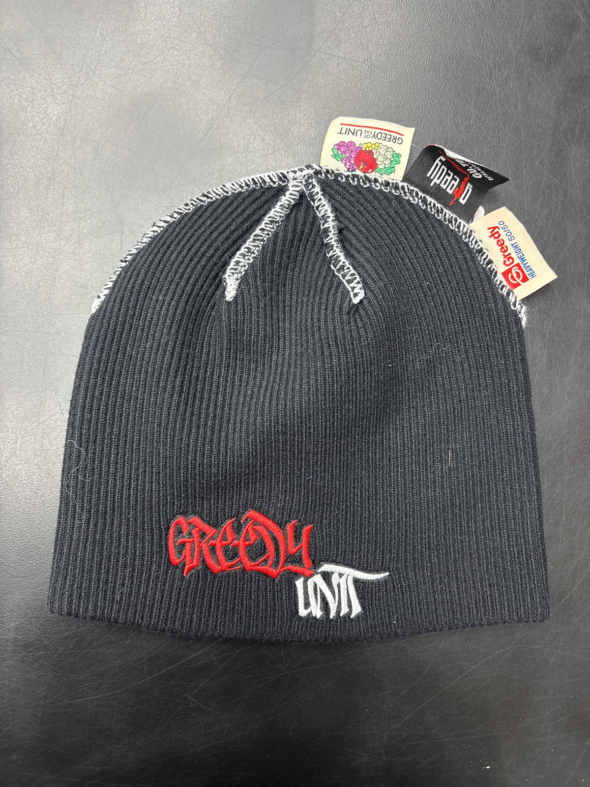 Greedy Unit Tag Beanie**