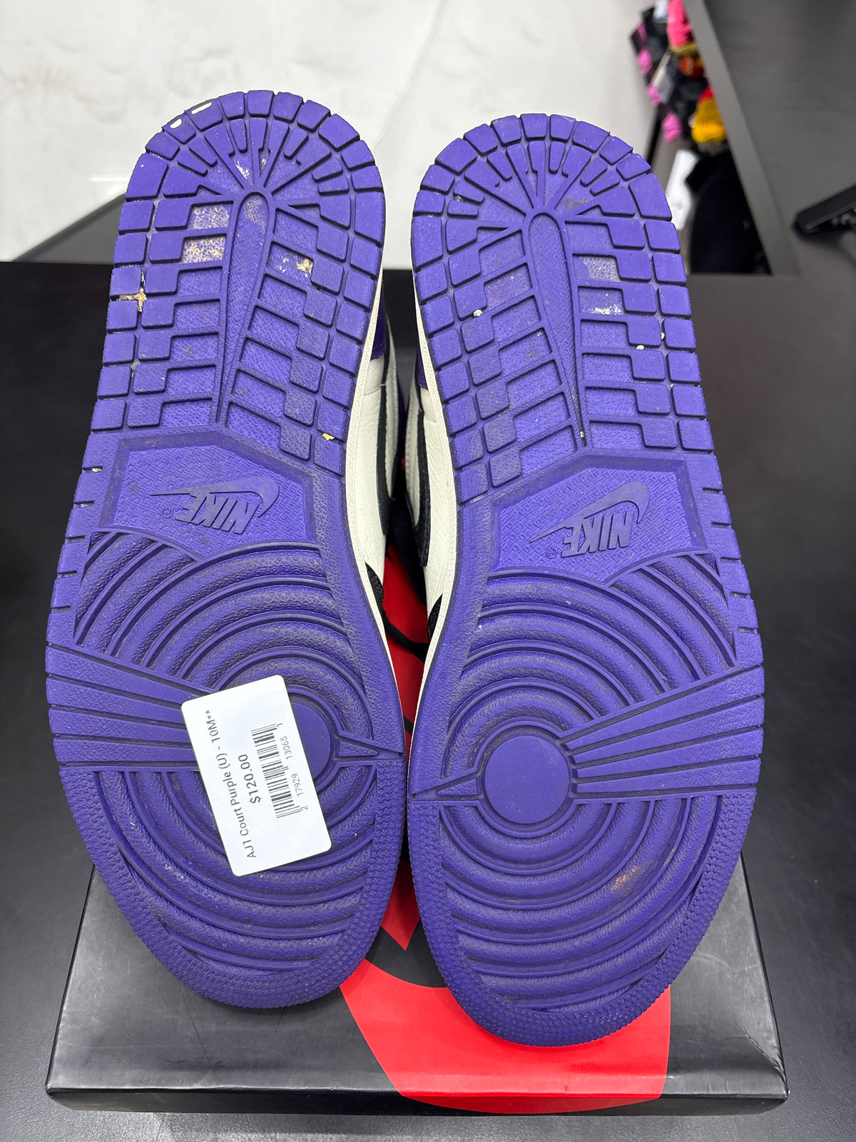 AJ1 Court Purple (U) - 10M**