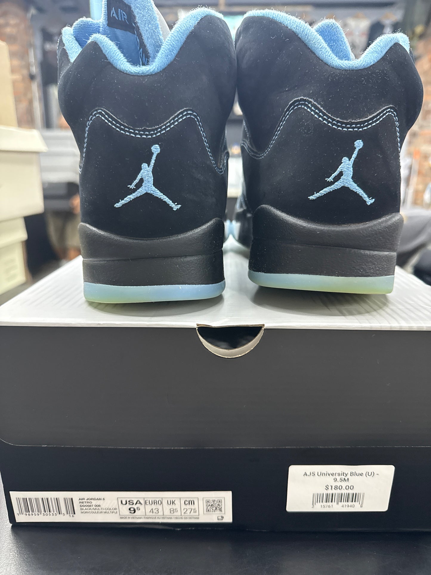 AJ5 University Blue (U) - 9.5M