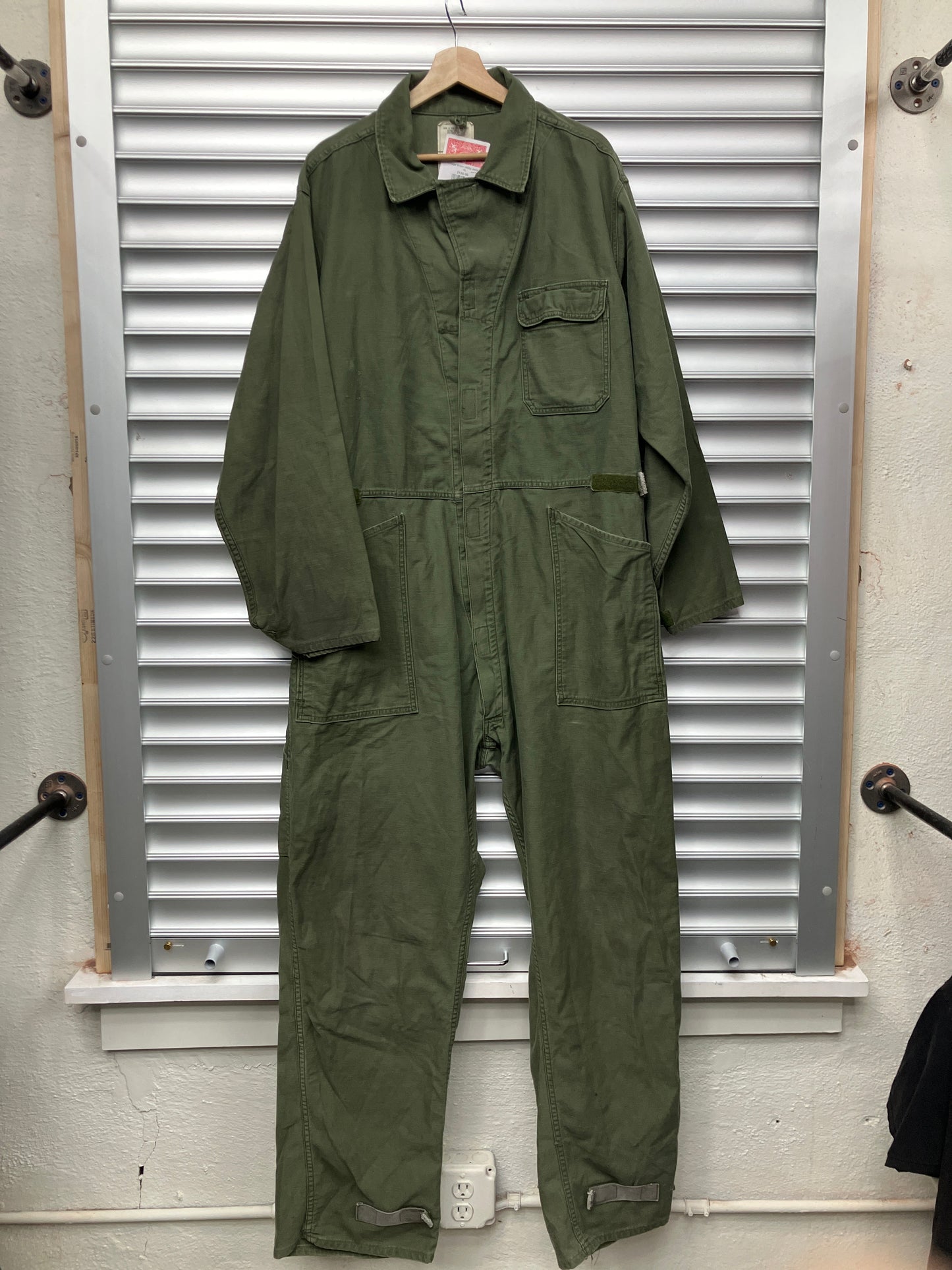 Vintage Green Utility Jumper - XL