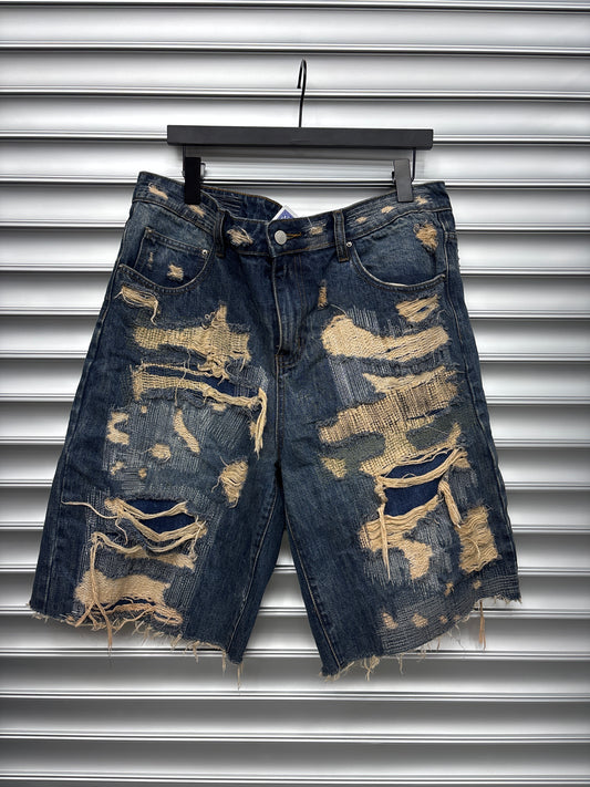 Sample Boro Denim Shorts - 36