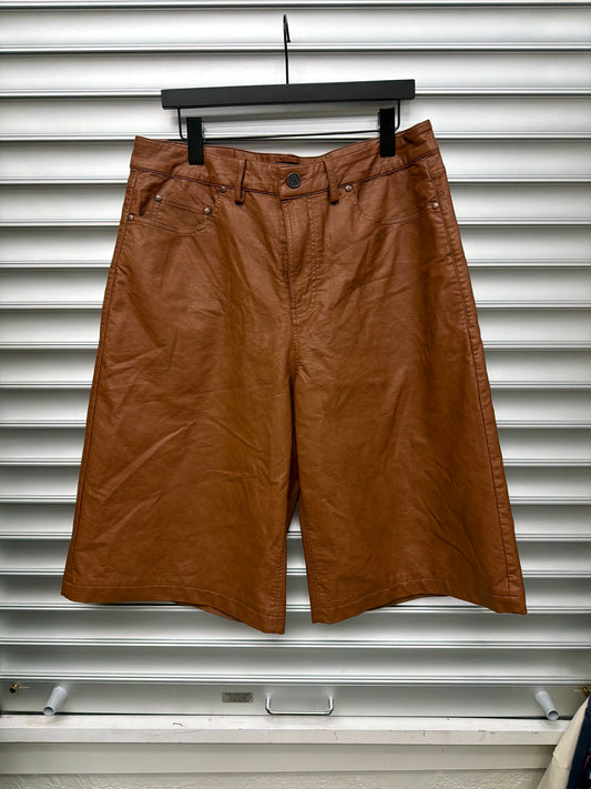 Hidden Season Brown Shorts - M