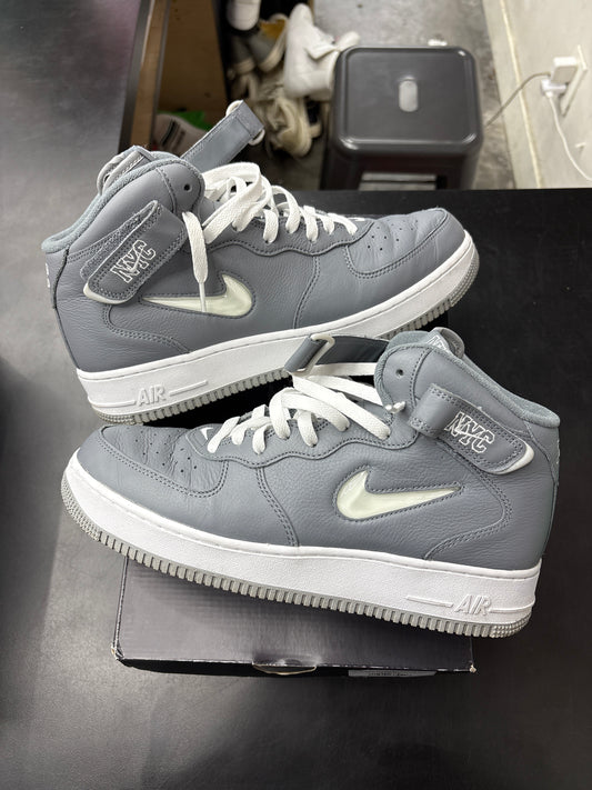 AF1 Mid Jewel NYC Grey (U) - 10M**
