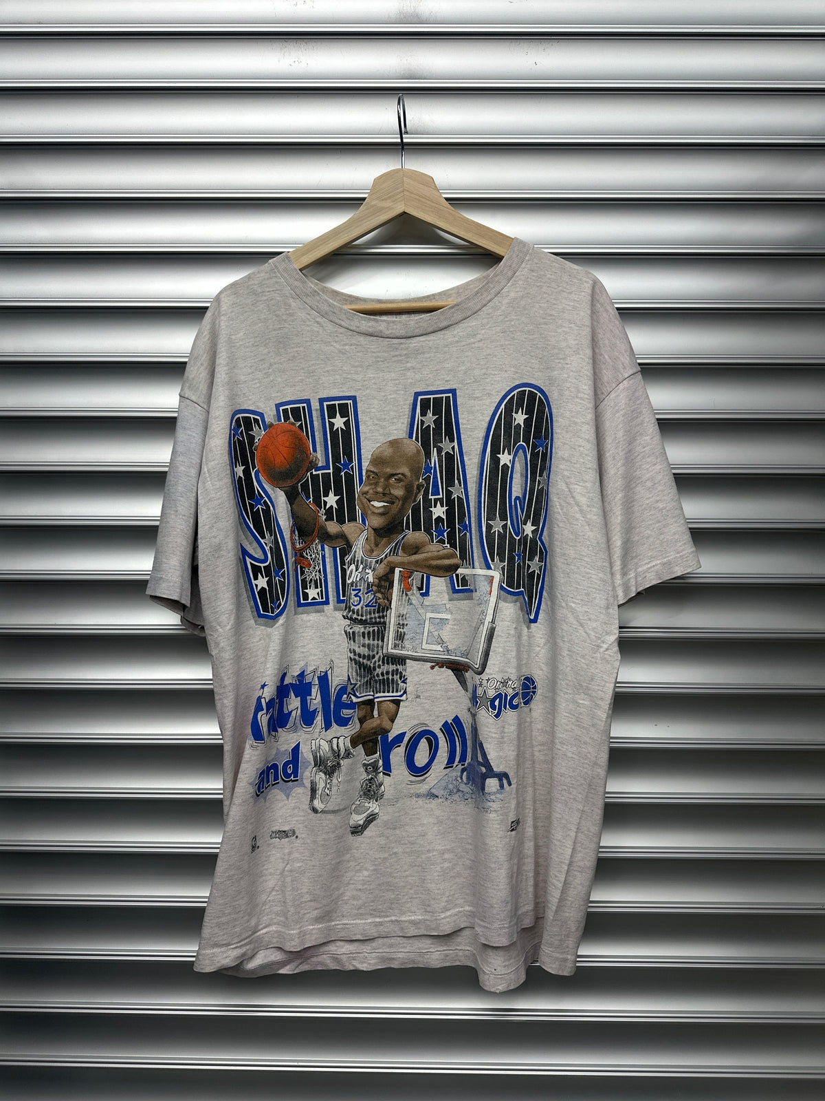 Vintage Shaq Big Print Tee - XL**