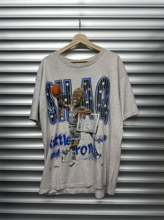 Vintage Shaq Big Print Tee - XL**