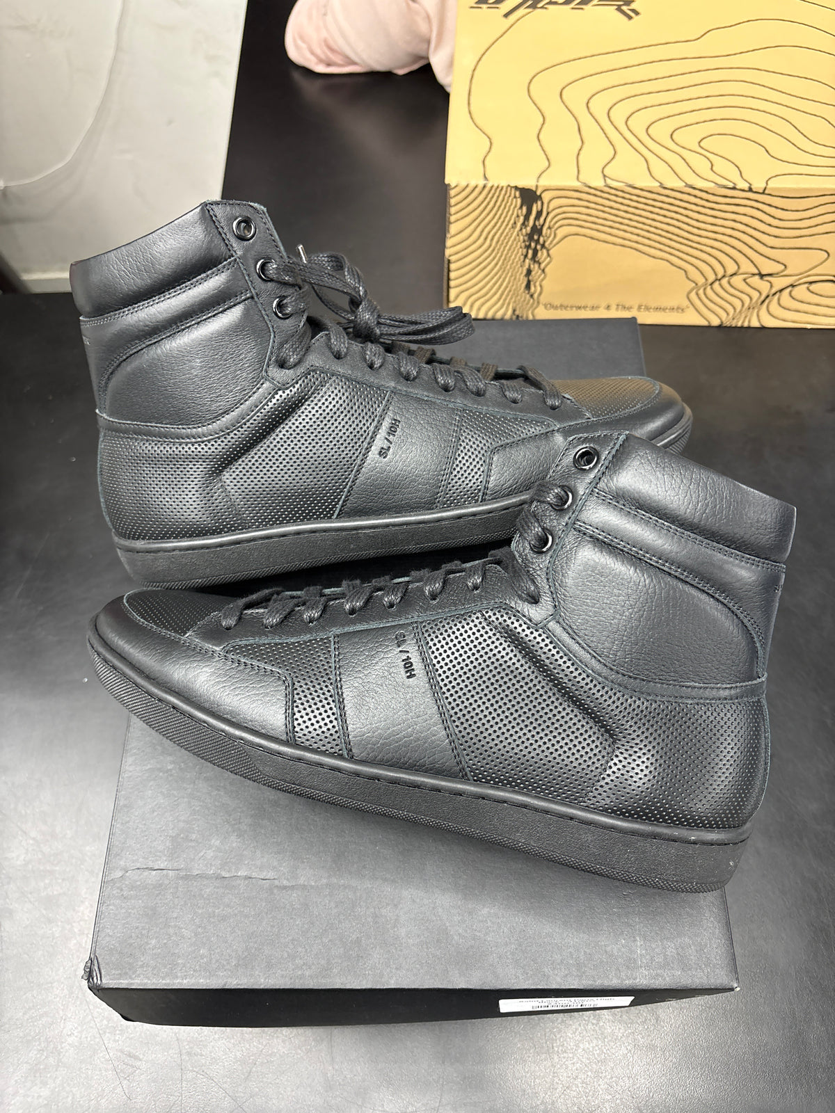 Saint Laurent Paris High Black - 41(8)**