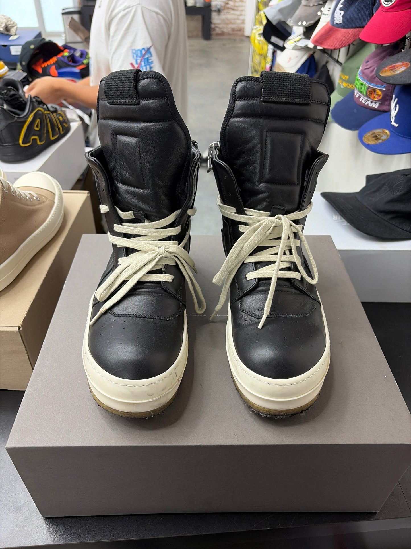 Rick Owen Creep Geobasket Black (U) - 42(9)