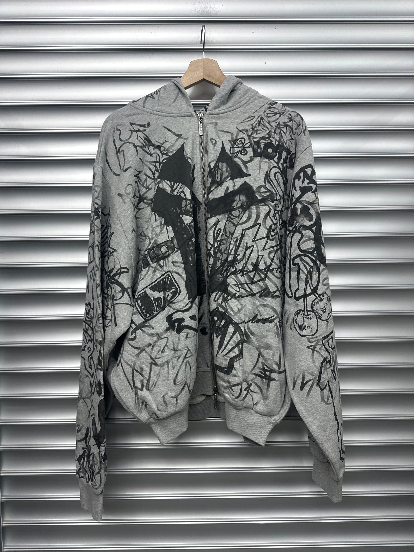 Mowalola Grafitti Hoodie - XL