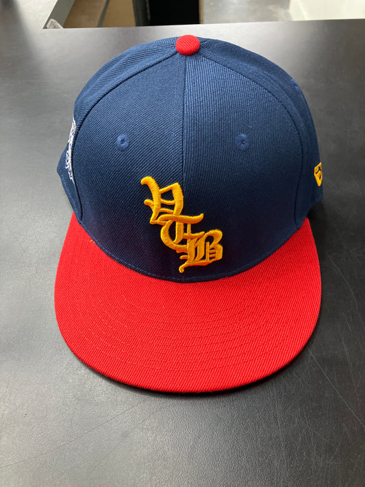 Vertabrae Navy Fitted - 8