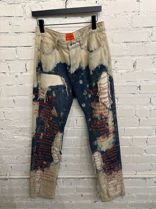 Who Decides War Bleach Denim - 30
