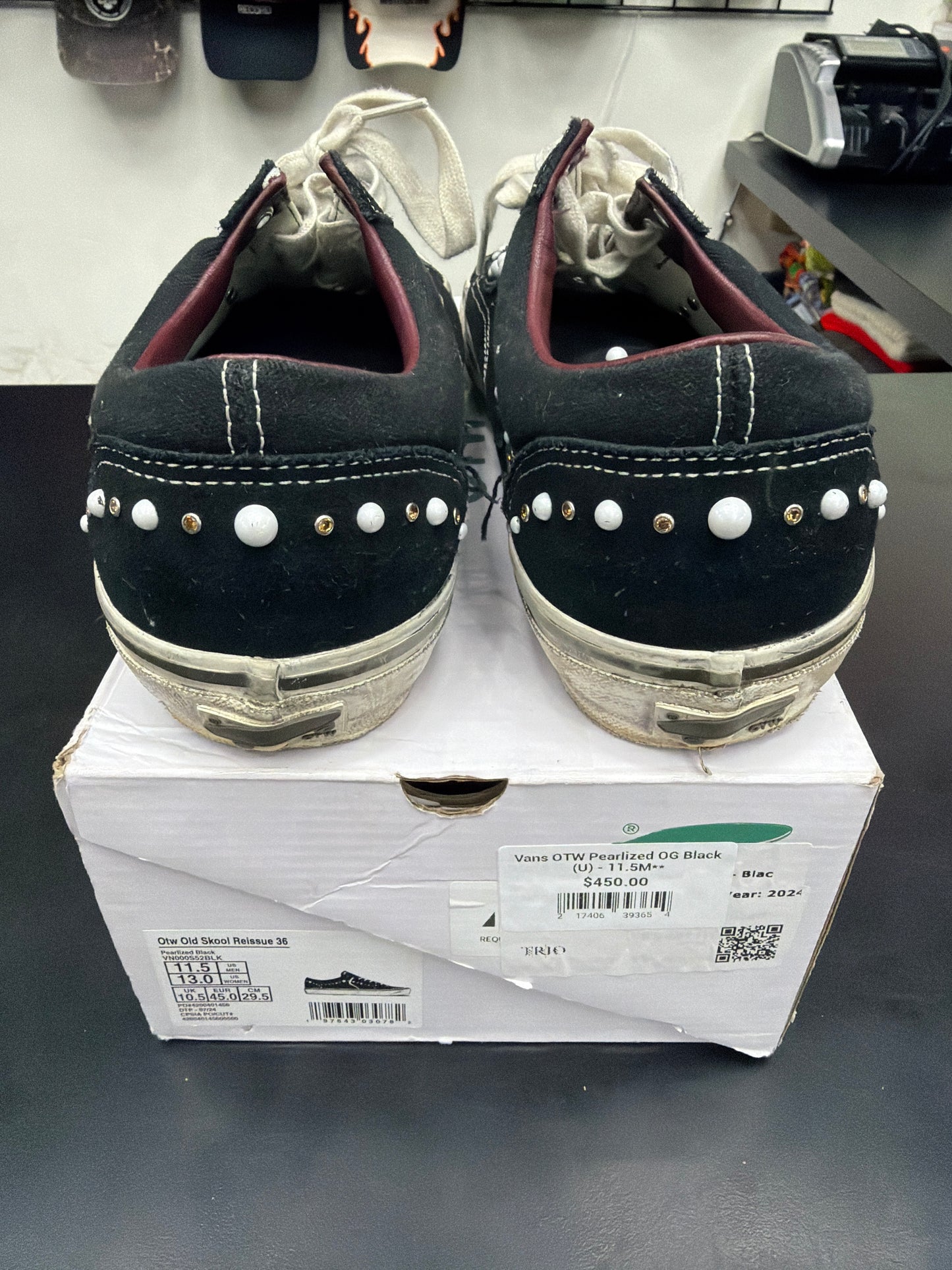Vans OTW Pearlized OG Black (U) - 11.5M**