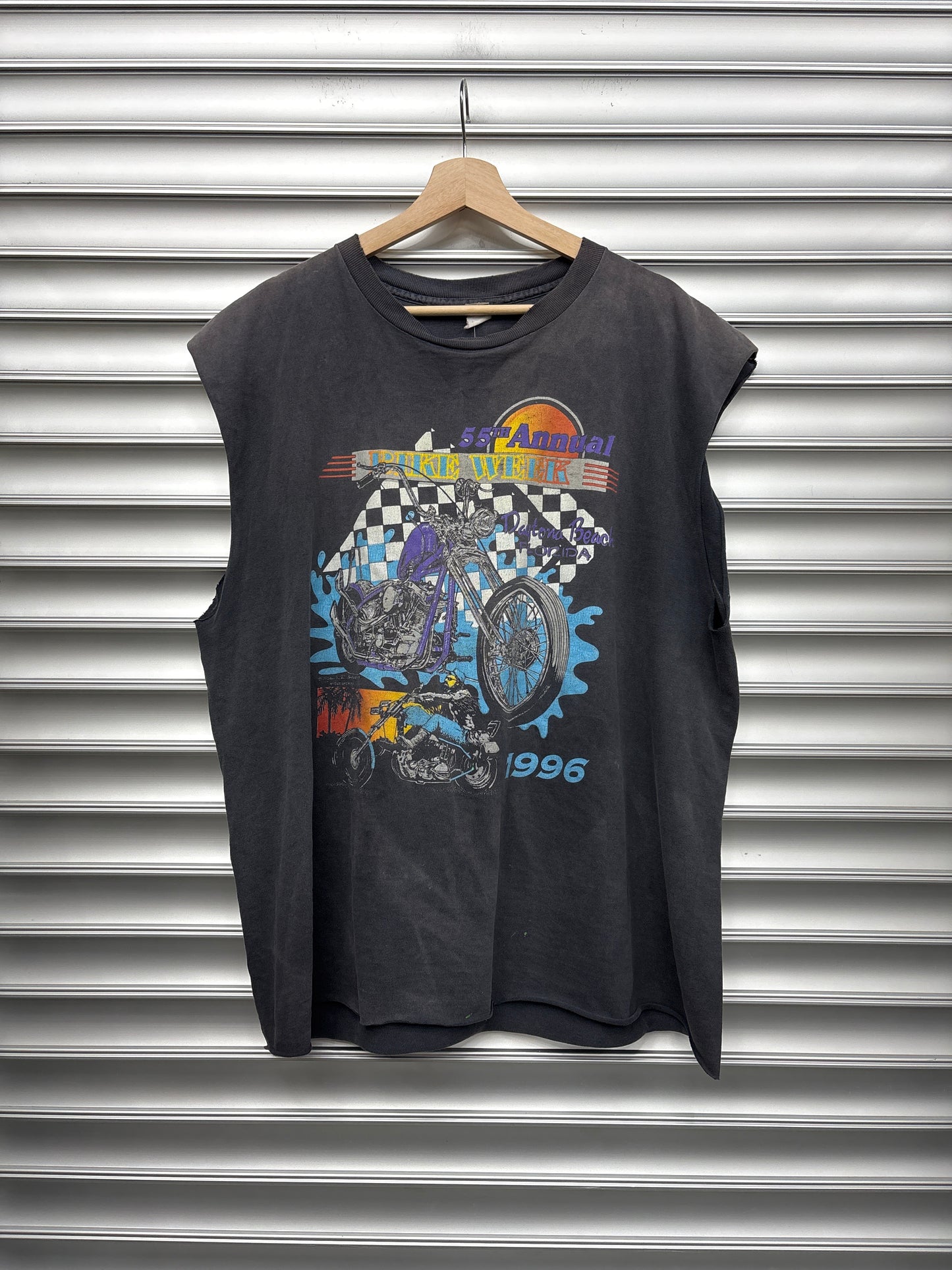 Vintage Faded Racing Tee - XL**