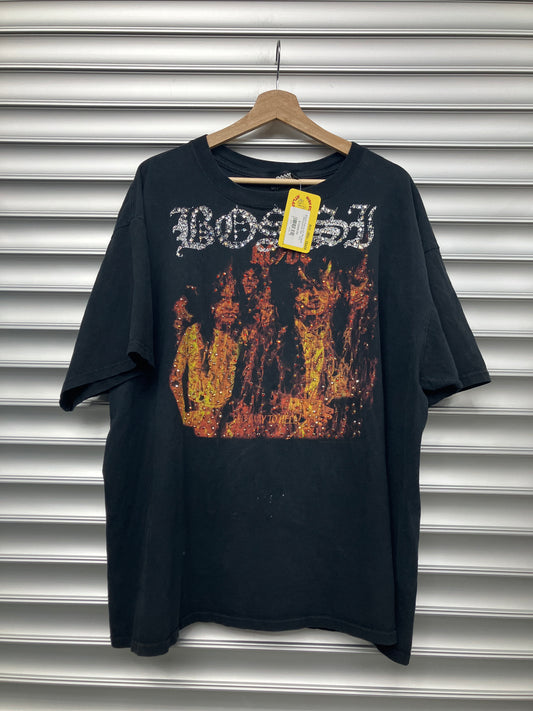 BOSSI Patron Of The New Rhinestone Tee - XXL