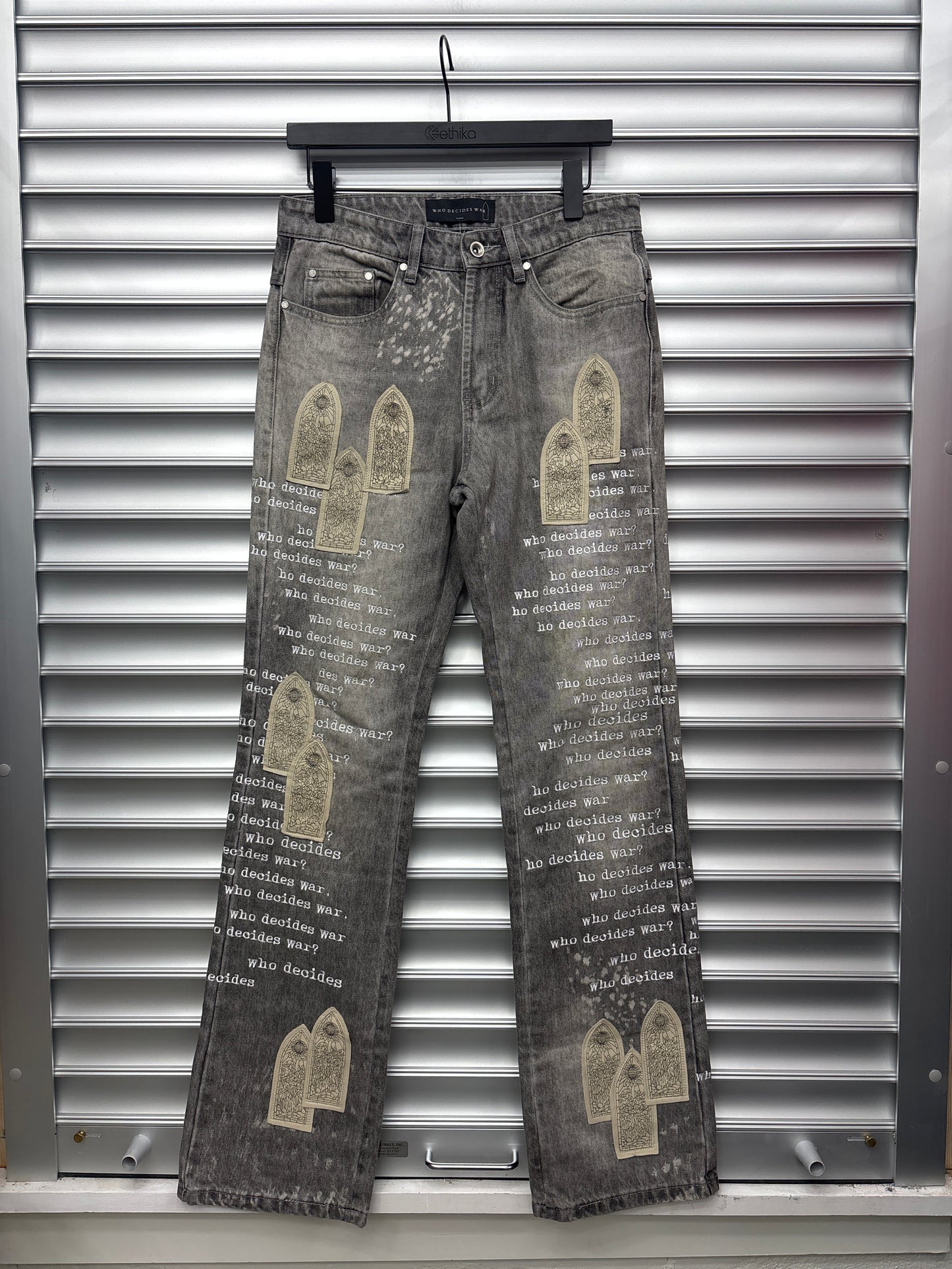 Who Decides War Grey Denim - 28